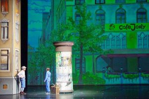 Emil und die Detektive · Stadttheater Klagenfurt, 2005 · Felix Wagner und Manuel Grabul · Photo by Sam Madwar