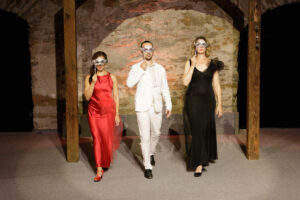 Don Giovanni alla breve · Heunburg Musiktheater, 2025 · Thomas Tatzl und Verena Gunz · Photo by Alex Settari